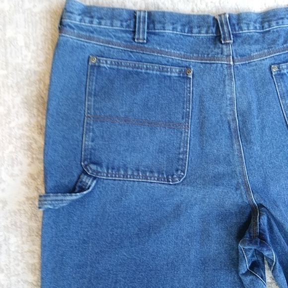 Cabela's Carpenter Cotton Jean Shorts 50 Blue - Picture 11 of 15